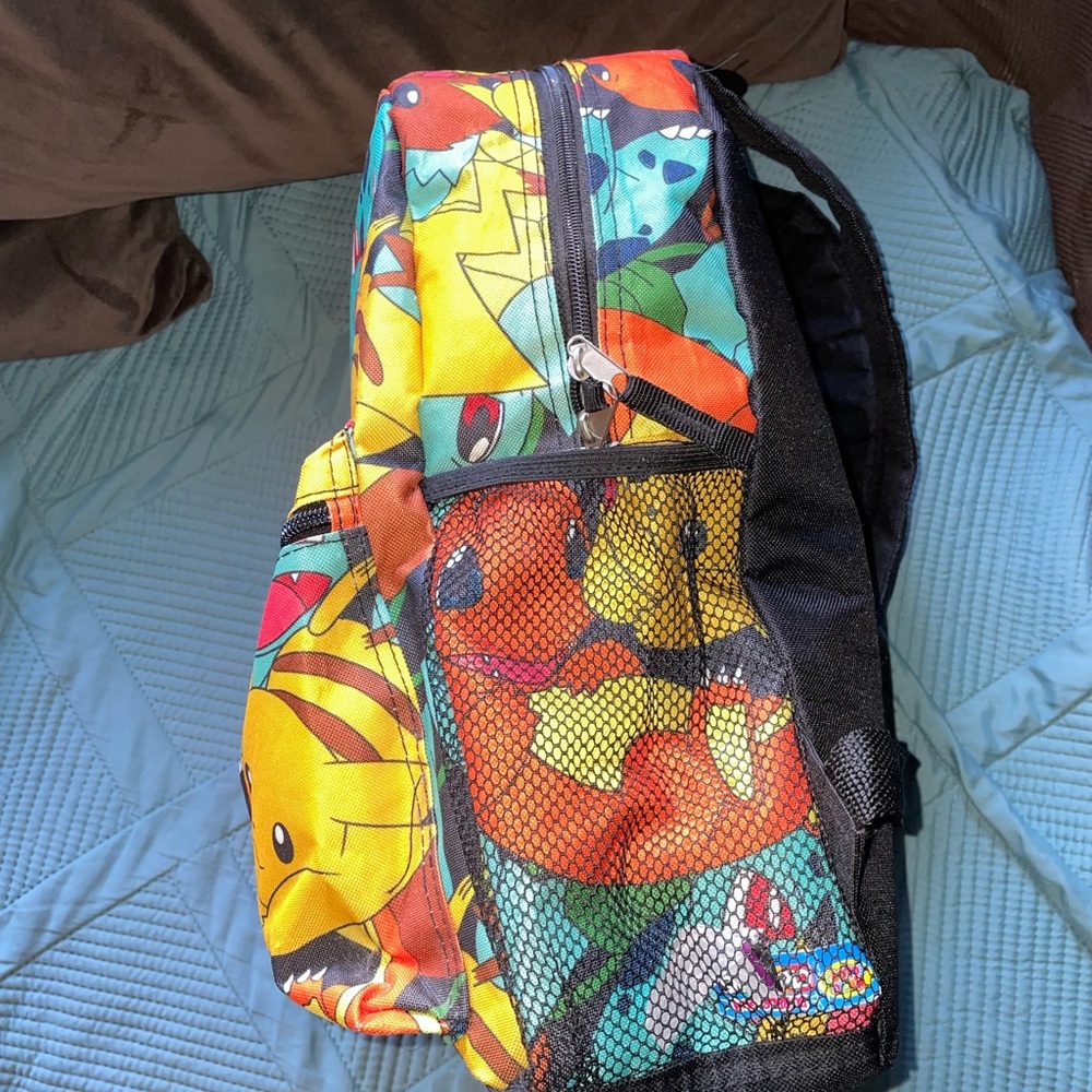 Pokemon Multicolor Backpack - Picture 3 of 5
